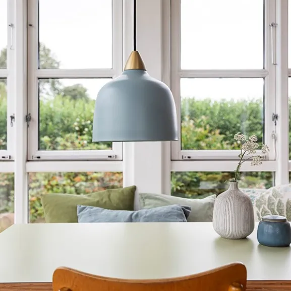 Urban Pendant , Matt Mineral Blue