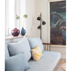 Urban Triple Floor Lamp , Matt Real Black