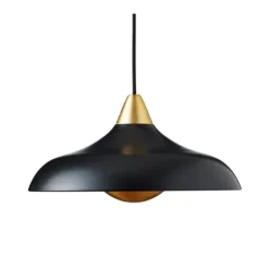 Urban Wide Pendant , Matt Real Black