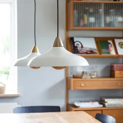 Urban Wide Pendant , Matt Whisper White