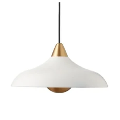 Urban Wide Pendant , Matt Whisper White