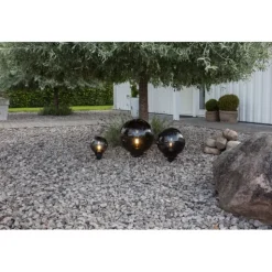 Utomhusdekoration Orby, Svart 44cm