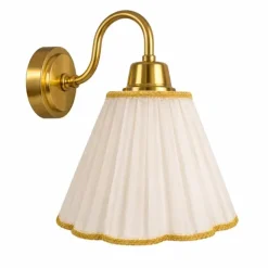 Valetta Vägglampa Antik mässing