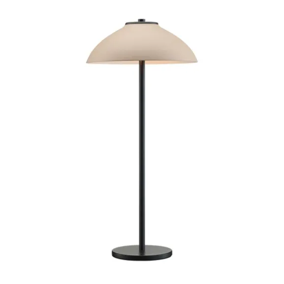 Vali bordslampa hög, svartstruktur/sandstruktur 50cm