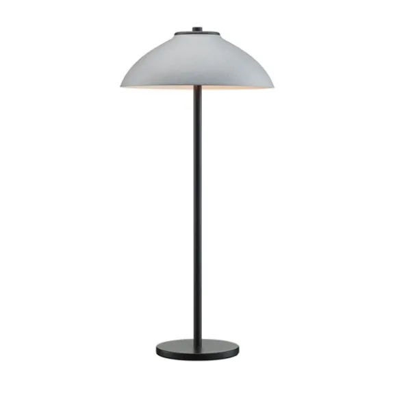 Vali bordslampa hög, svartstruktur/betongstruktur 50cm