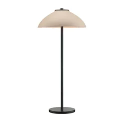 Vali bordslampa hög, svartstruktur/sandstruktur 50cm