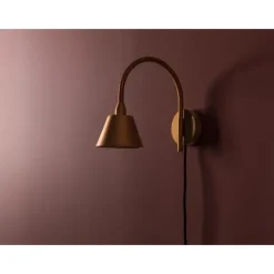 Vägglampa Fång 1-Låg Råmäss