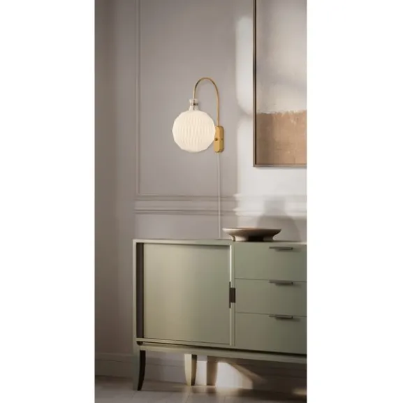 Vägglampa KAARE KLINT LEGACY 101 Small Vit/Mässing