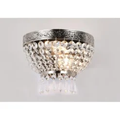 Vägglampa Queen Nickel 14cm