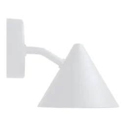 Vägglampa Tratt Micro IP23 Vit