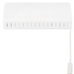 Vägglampa Vippa vit