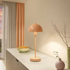 Vienda bordslampa apricot crush E14