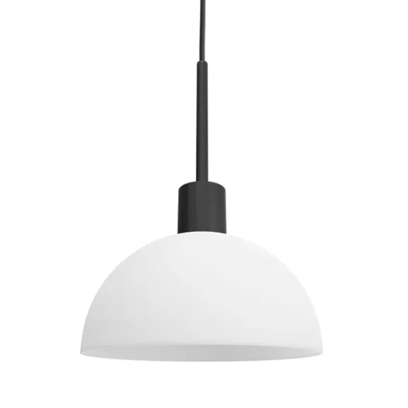 Vienda pendel svart/glas E14