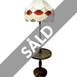 Vintage Golvlampa m. bord