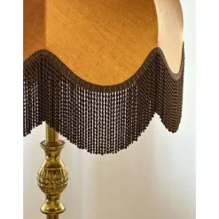 Vintage golvlampa, mässing