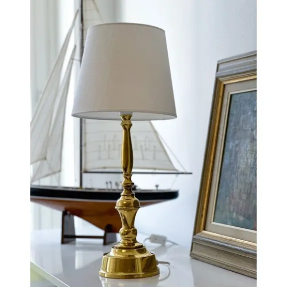 Vintage Lampfot mässing