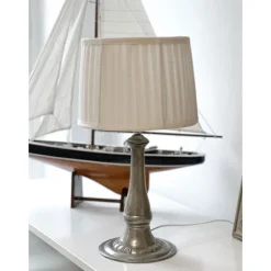 Vintage lampfot tenn