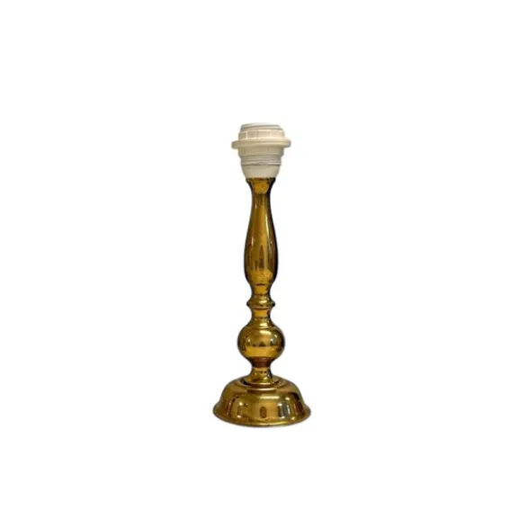 Vintage Mässing Lampfot, 28 cm