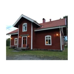 Viresjö vägglampa m smidesarm, koppar/svart