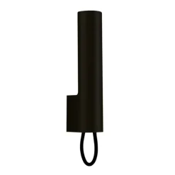 Visir Vägglampa m. kabel, Svart