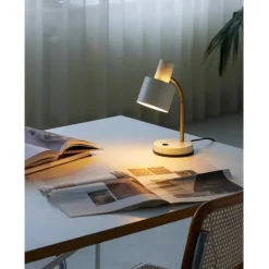 Vogue - bordslampa Creme