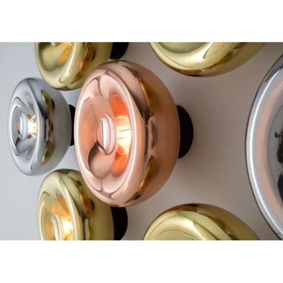 Void Surface LED plafond tak/vägg, Brass