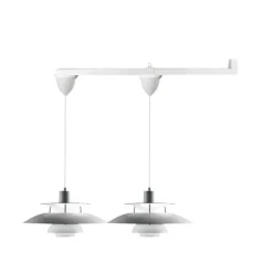 Vrida 2 lamparm, vit 1m DCL