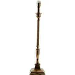 Waldorf Lampfot XL Antik silver 15,5cm