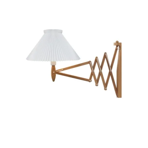 Wall lamp, SAX, smoked oak, incl shade 1-21