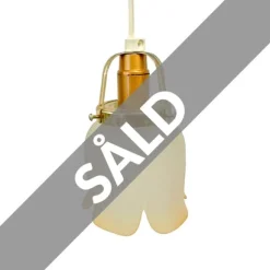 Wilma fönsterlampa klockskärm, aprikos