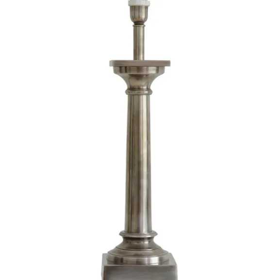 Winchester Lampfot Antik Silver 16cm